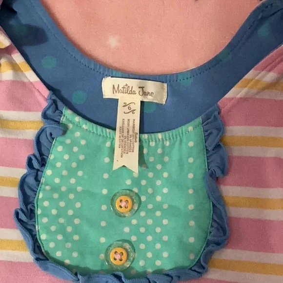 Matilda Jane Multicolor Ruffled Dress - Picture 2 of 5